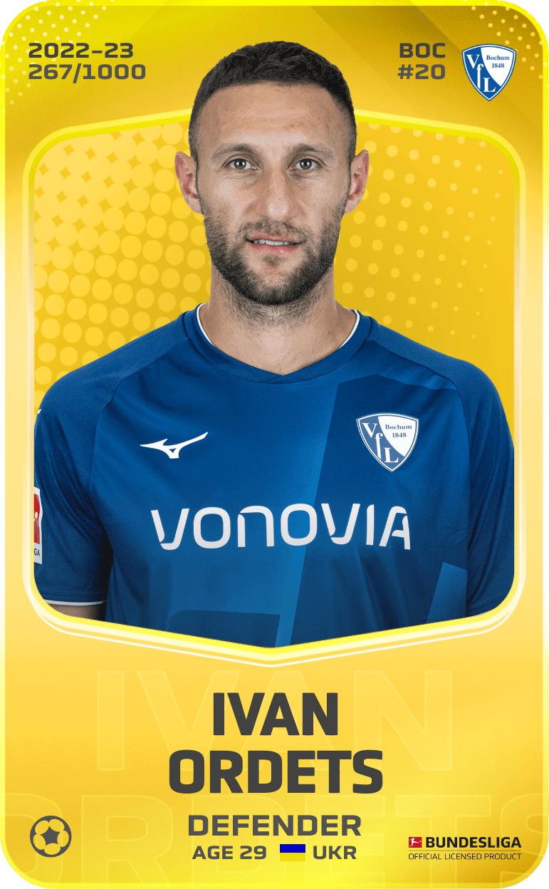 Ivan Ordets 2022-23 • Limited 267/1000