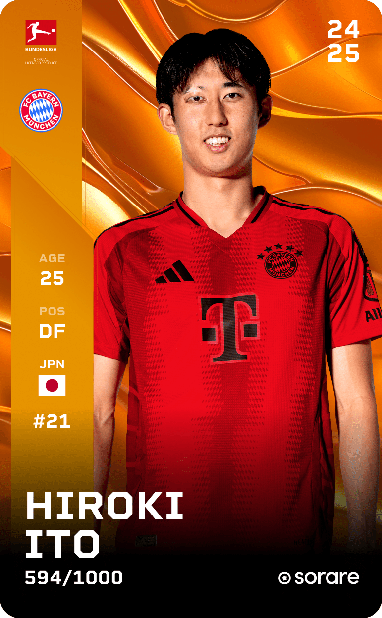 Hiroki Ito 2024-25 • Limited 594/1000