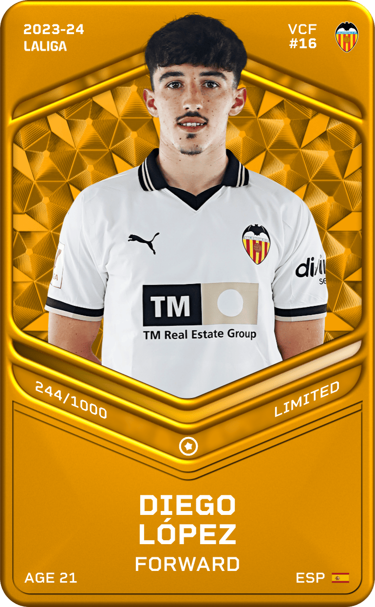 Diego López 2023-24 • Limited 244/1000