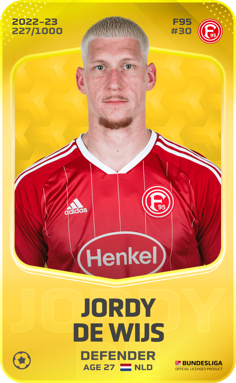 Jordy de Wijs 2022-23 • Limited 227/1000