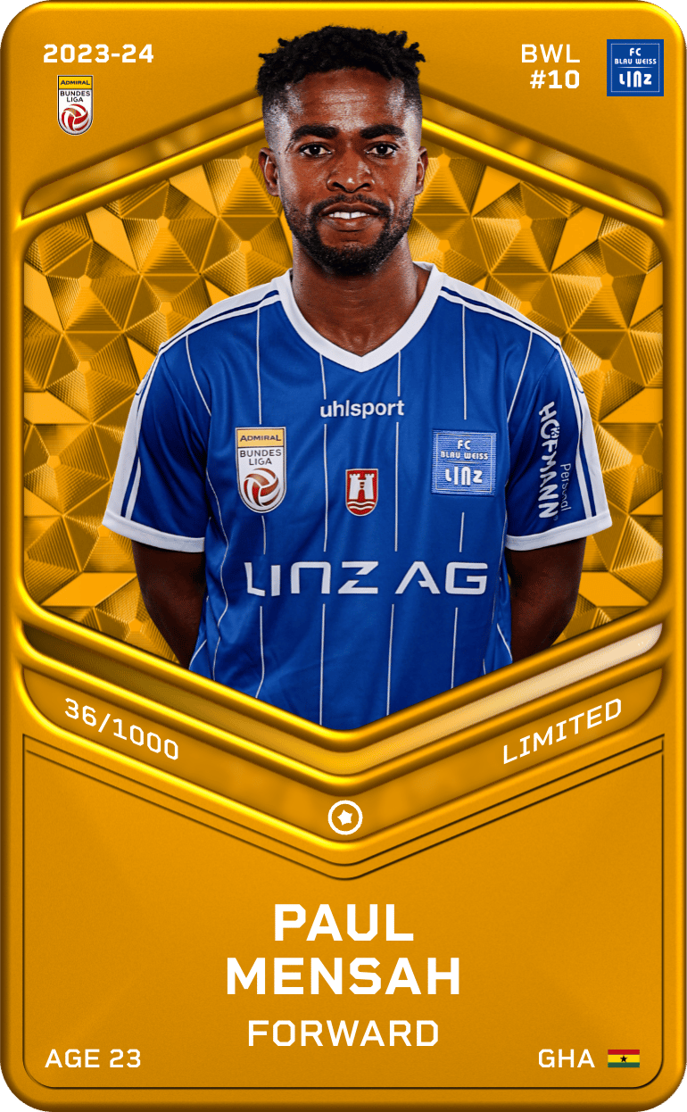 Paul Mensah 2023-24 • Limited 36/1000