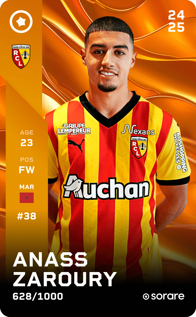 Anass Zaroury 2024-25 • Limited 628/1000