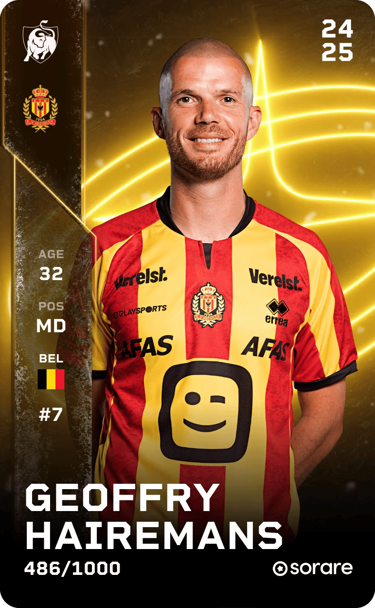 Geoffry Hairemans 2024-25 • Limited 486/1000
