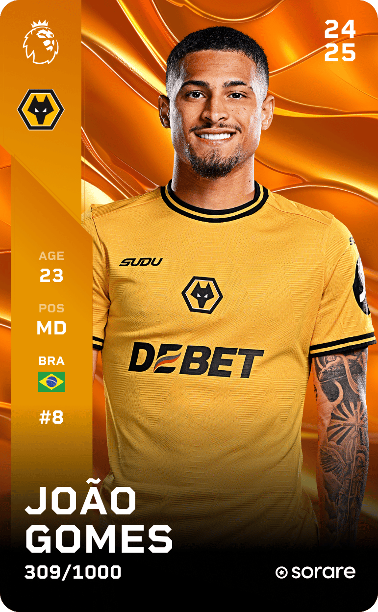João Gomes 2024-25 • Limited 309/1000
