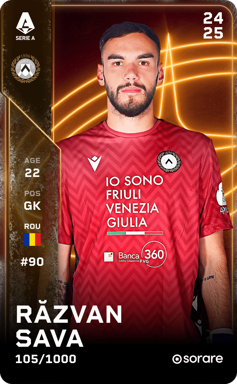 Răzvan Sava 2024-25 • Limited 105/1000