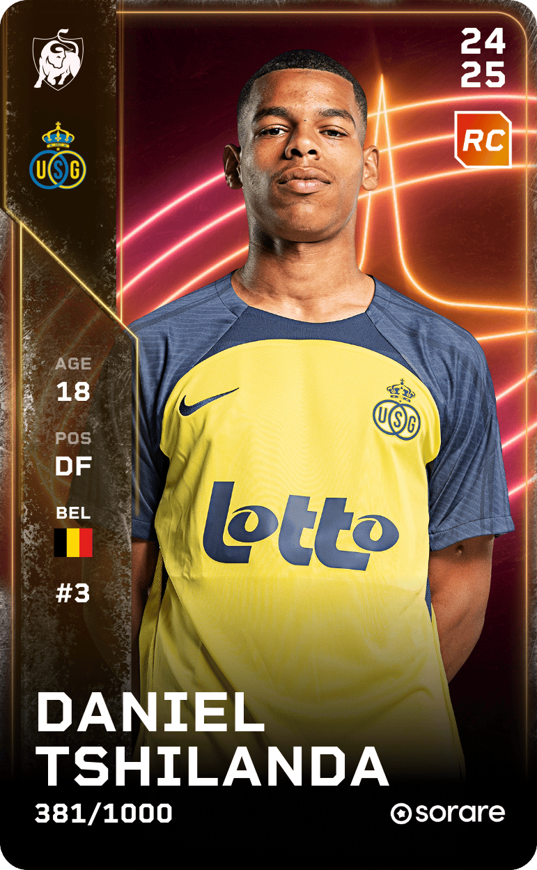 Daniel Tshilanda 2024-25 • Limited 381/1000