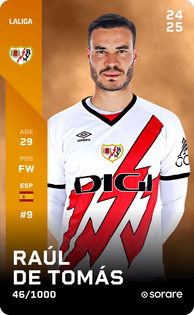 Raúl de Tomás 2024-25 • Limited 46/1000