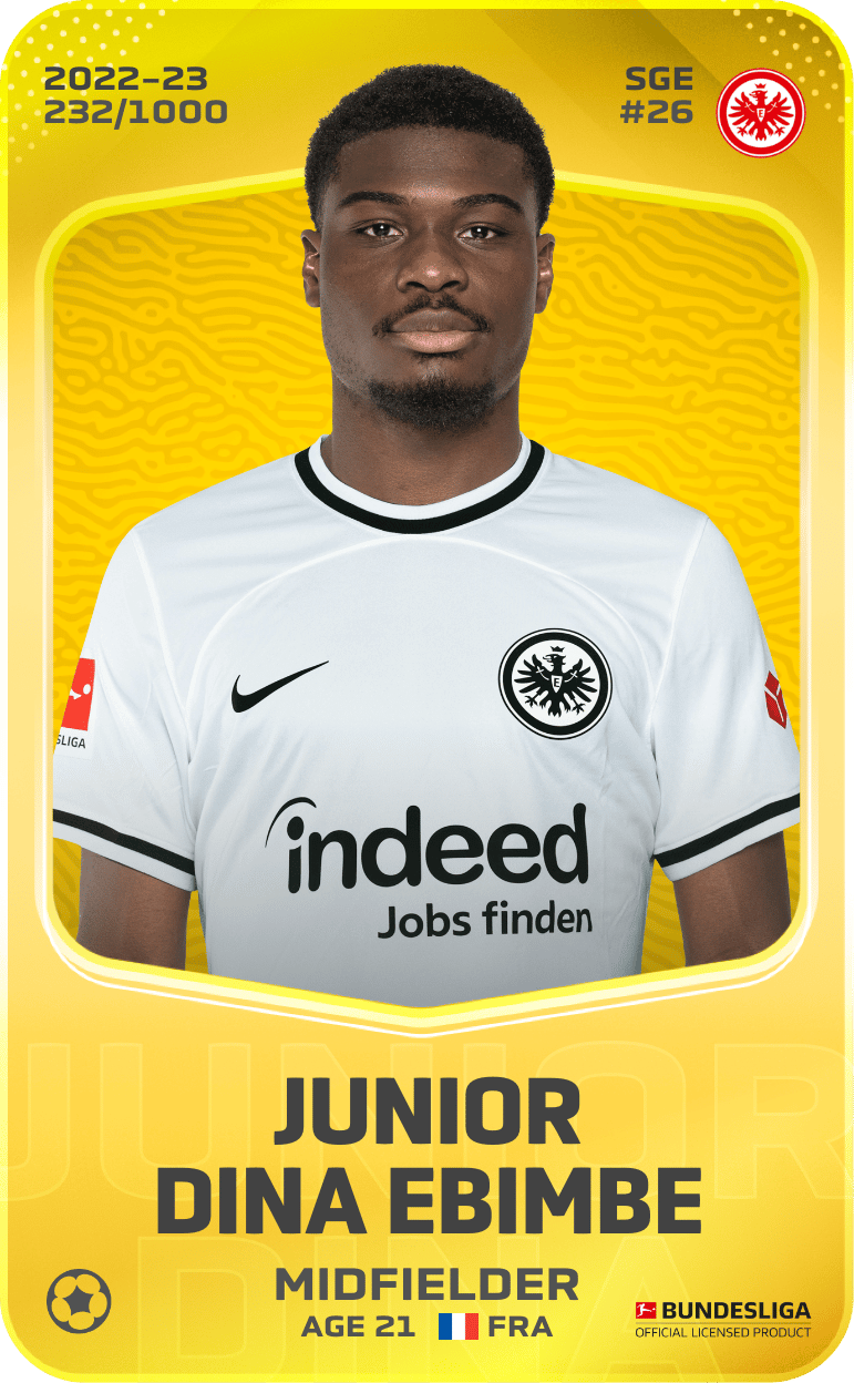 Junior Dina Ebimbe 2022-23 • Limited 232/1000