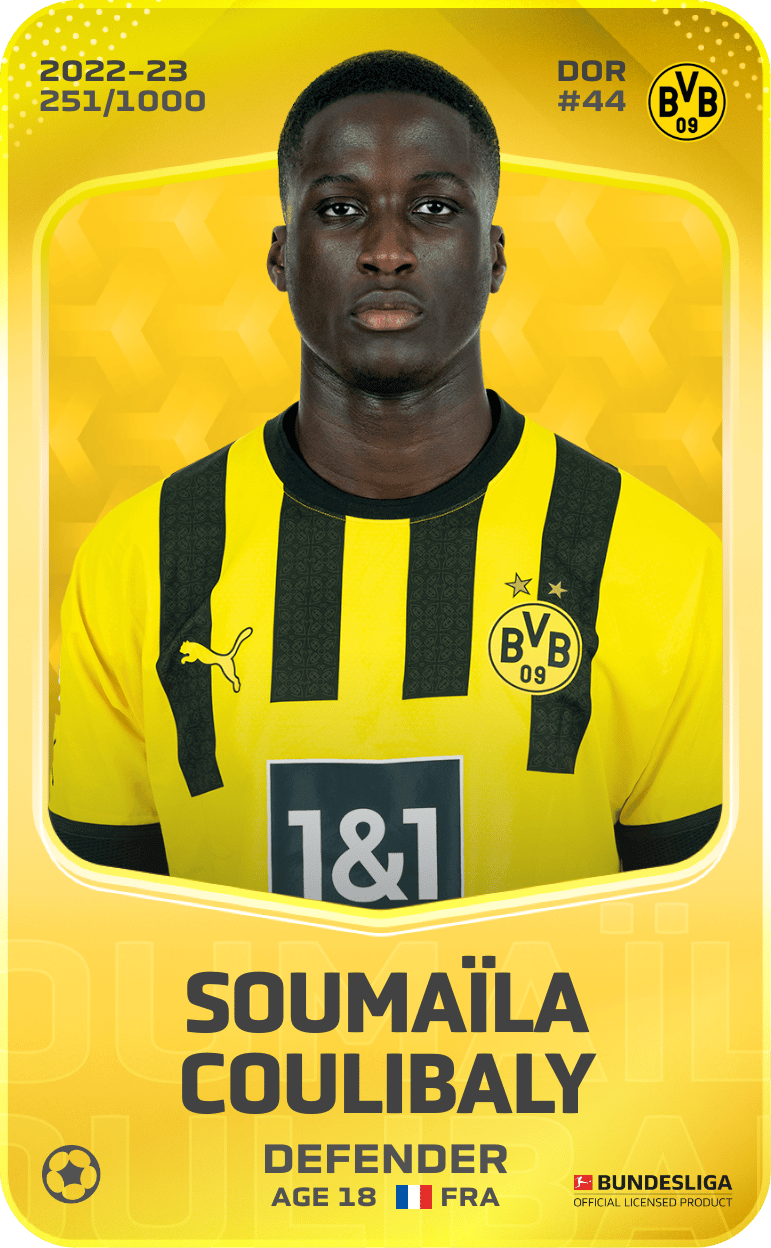 Soumaïla Coulibaly 2022-23 • Limited 251/1000