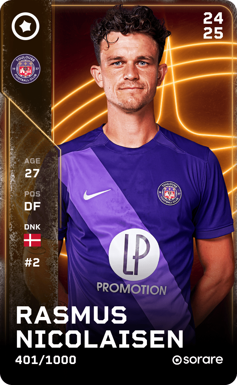 Rasmus Nicolaisen 2024-25 • Limited 401/1000