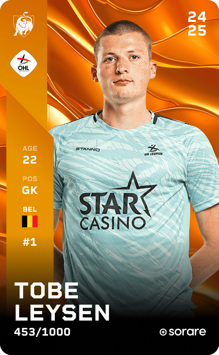 Tobe Leysen 2024-25 • Limited 453/1000