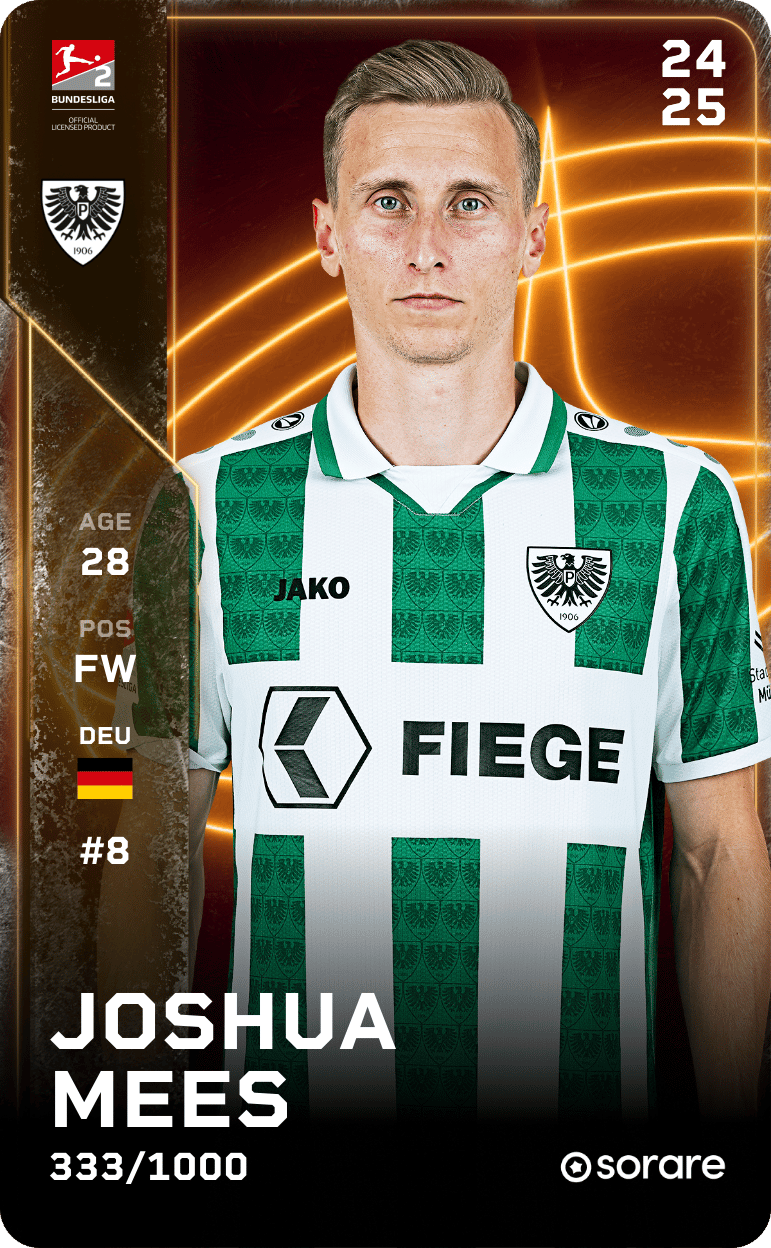 Joshua Mees 2024-25 • Limited 333/1000