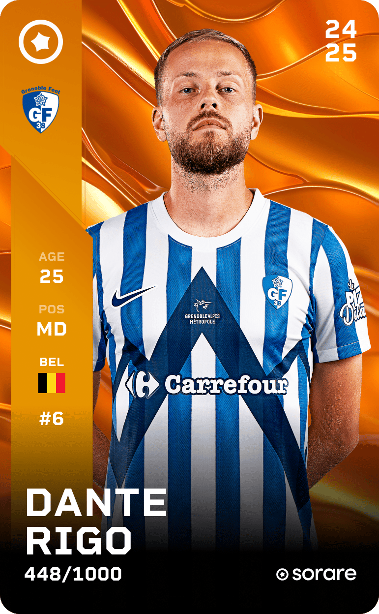 Dante Rigo 2024-25 • Limited 448/1000