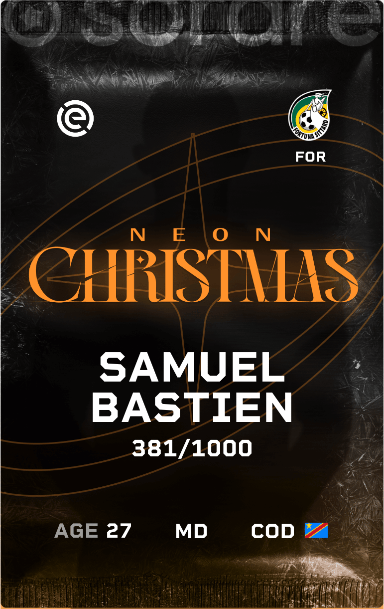 Samuel Bastien 2024-25 • Limited 381/1000
