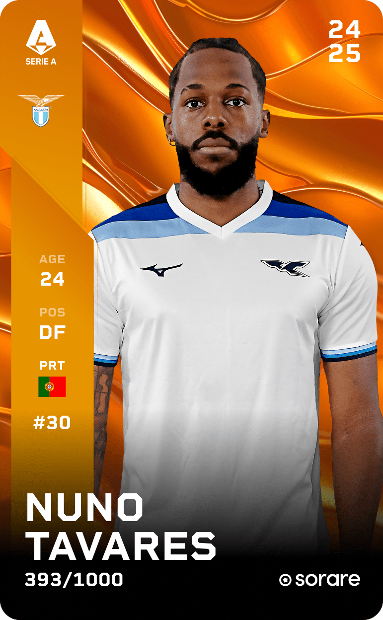 Nuno Tavares 2024-25 • Limited 393/1000