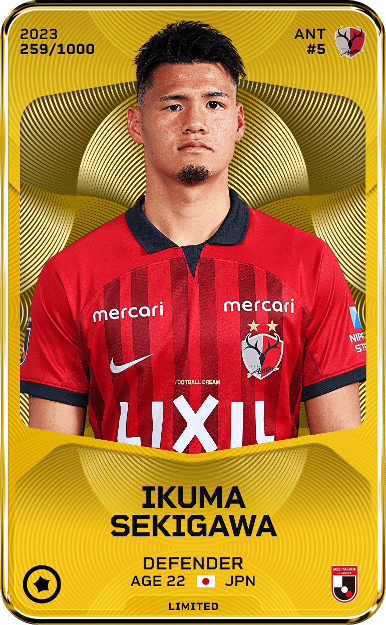Ikuma Sekigawa 2023-24 • Limited 259/1000
