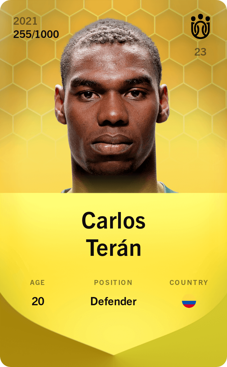 Carlos Terán 2021-22 • Limited 255/1000