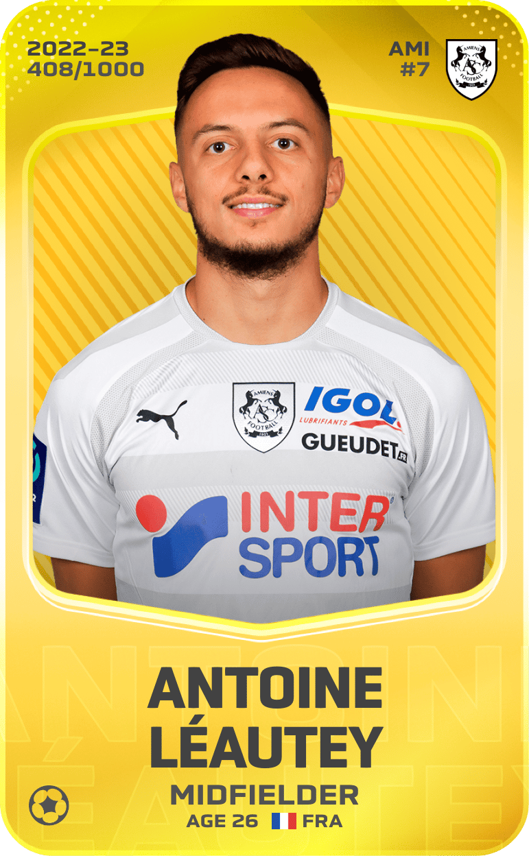 Antoine Léautey 2022-23 • Limited 408/1000