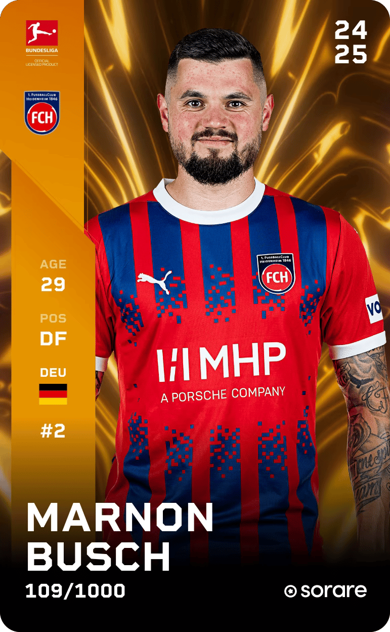 Marnon Busch 2024-25 • Limited 109/1000