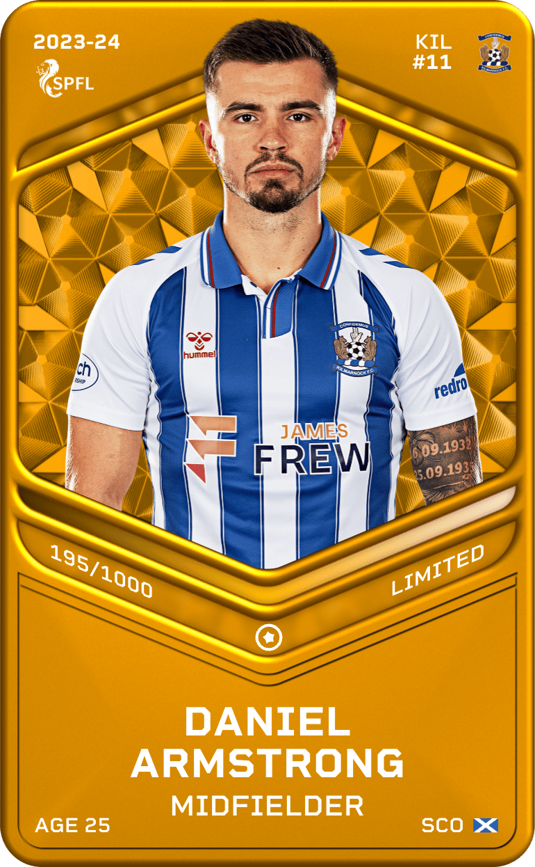 Daniel Armstrong 2023-24 • Limited 195/1000