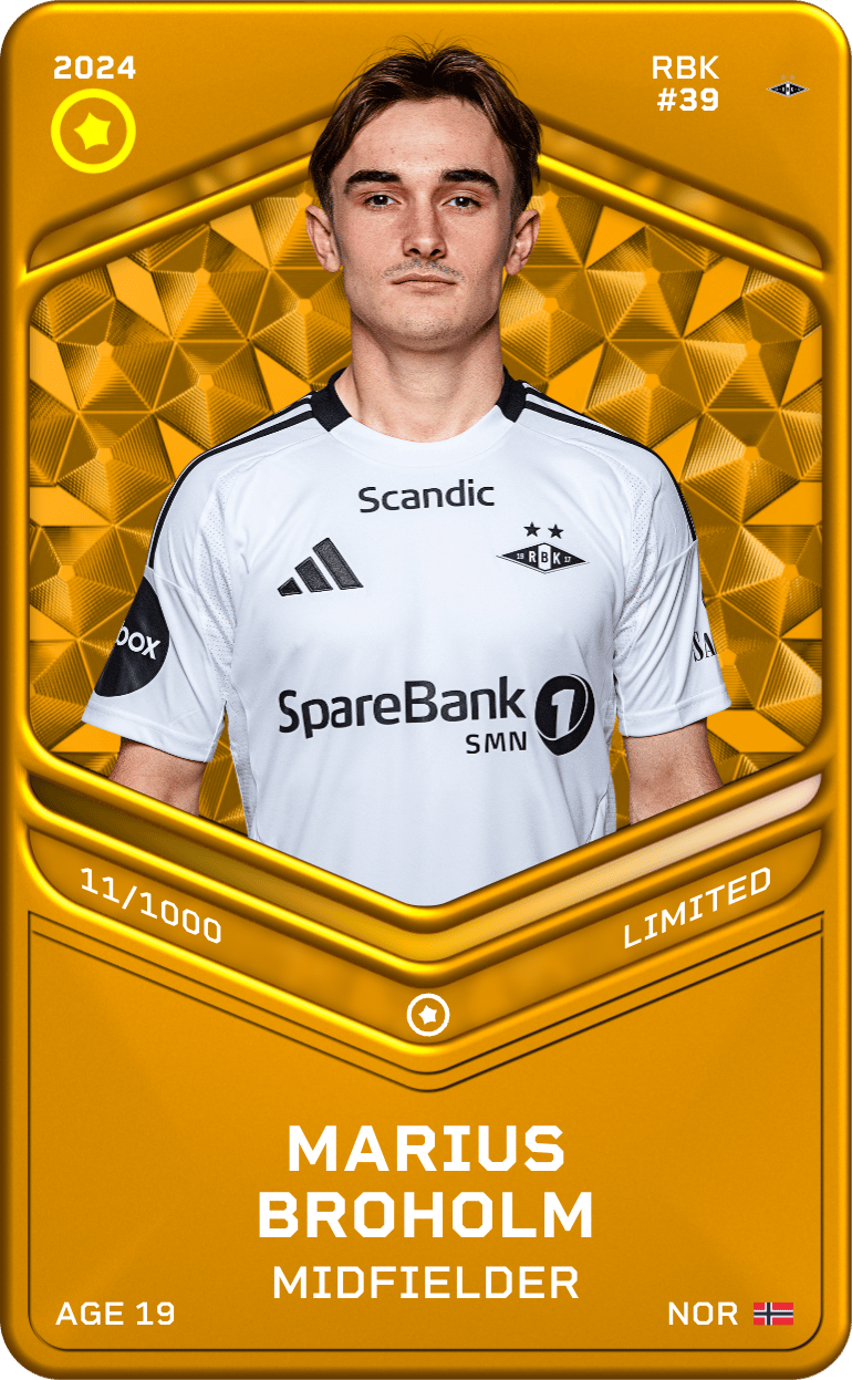 Marius Broholm 2024-25 • Limited 11/1000