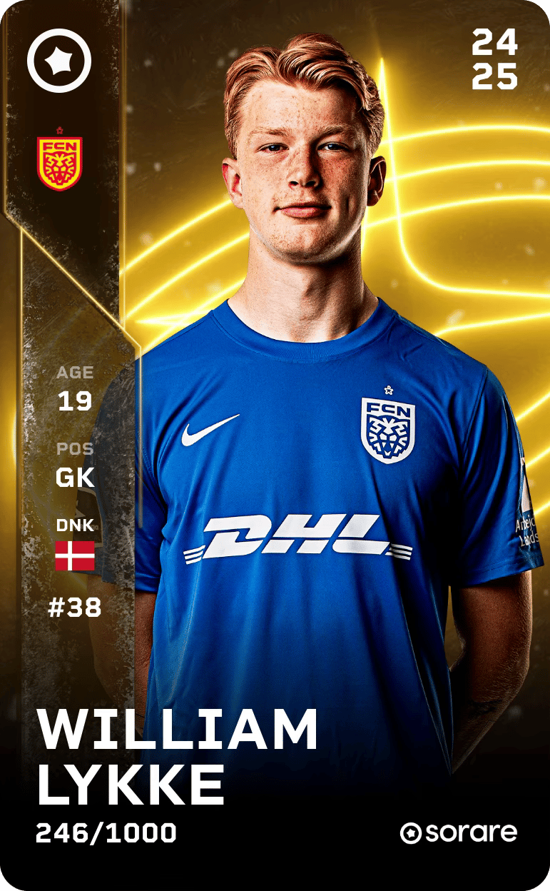 William Lykke 2024-25 • Limited 246/1000