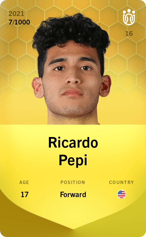 Ricardo Pepi 2021-22 • Limited 7/1000