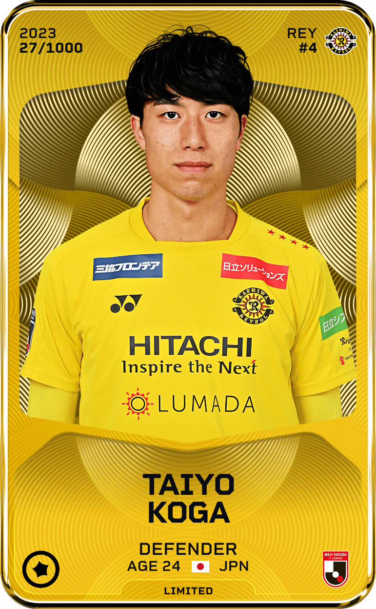 Taiyo Koga 2023-24 • Limited 27/1000
