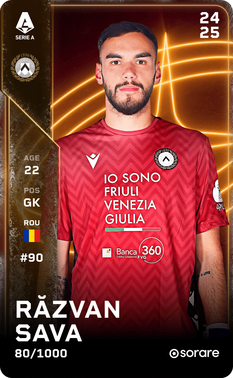 Răzvan Sava 2024-25 • Limited 80/1000