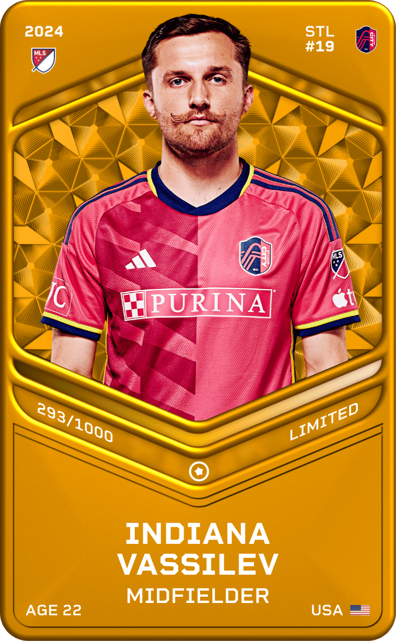 Indiana Vassilev 2024-25 • Limited 293/1000