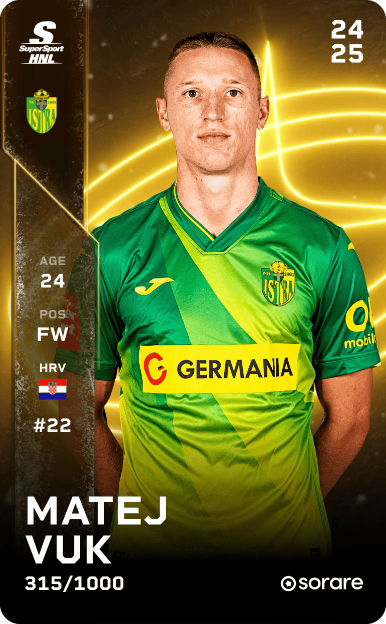 Matej Vuk 2024-25 • Limited 315/1000