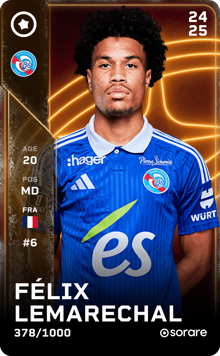Félix Lemarechal 2024-25 • Limited 378/1000