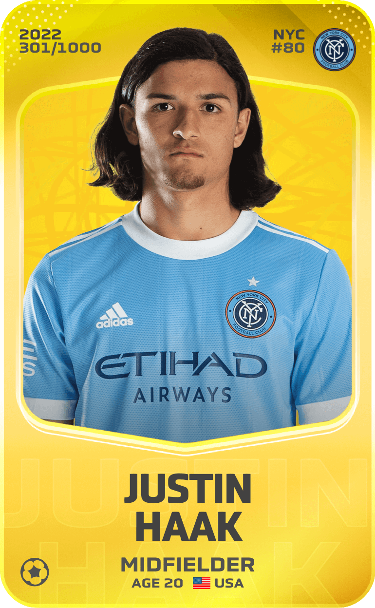 Justin Haak 2022-23 • Limited 301/1000