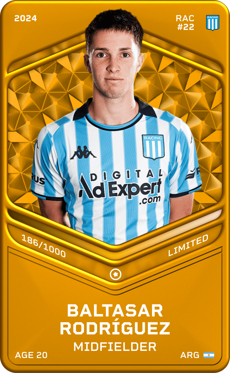 Baltasar Rodríguez 2024-25 • Limited 186/1000