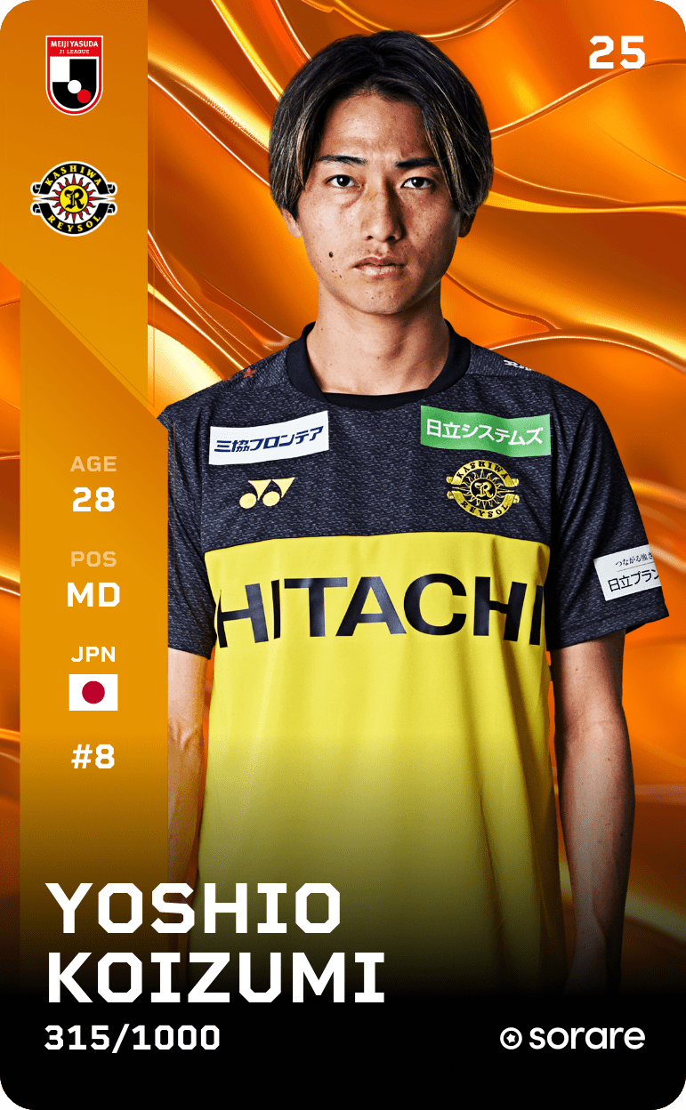 Yoshio Koizumi 2025-26 • Limited 315/1000