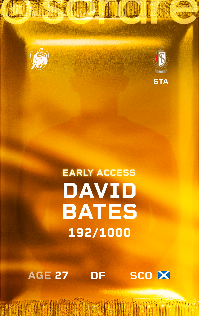 David Bates 2024-25 • Limited 192/1000