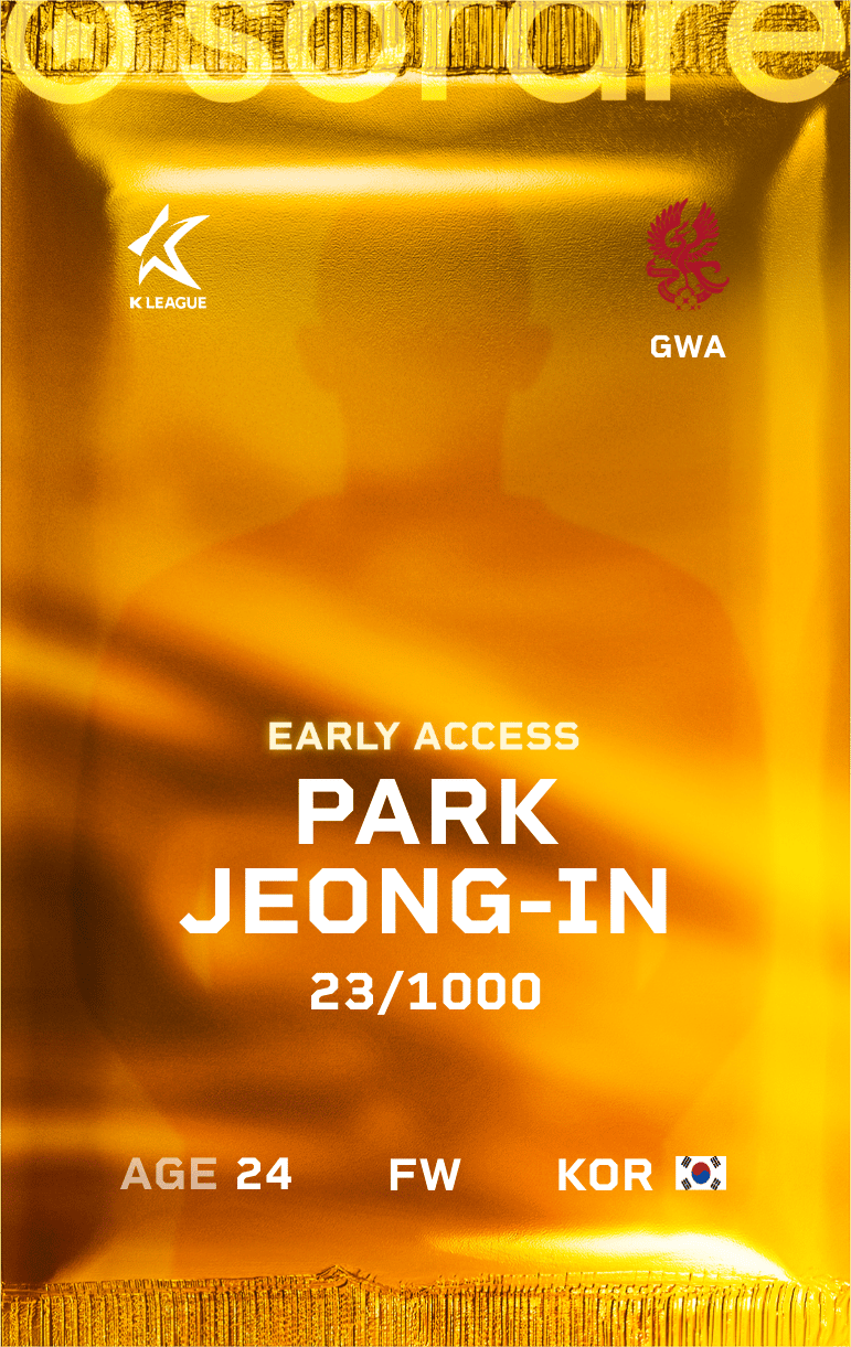 Park Jeong-In 2025-26 • Limited 23/1000