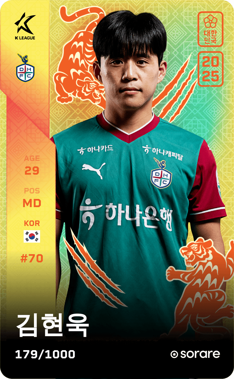 Kim Hyeon-Ug 2025-26 • Limited 179/1000