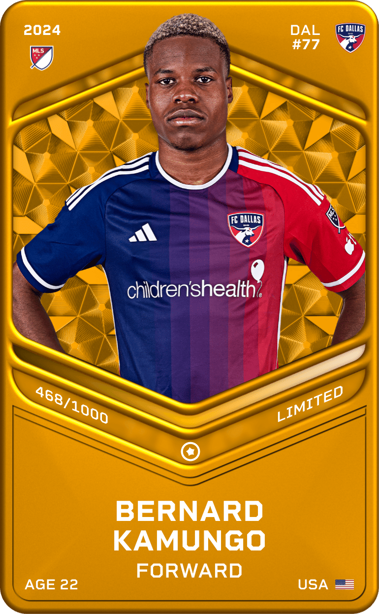 Bernard Kamungo 2024-25 • Limited 468/1000