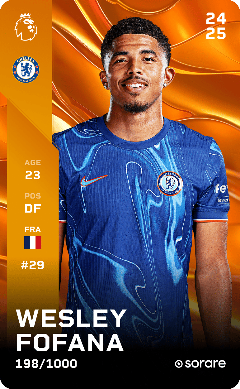 Wesley Fofana 2024-25 • Limited 198/1000
