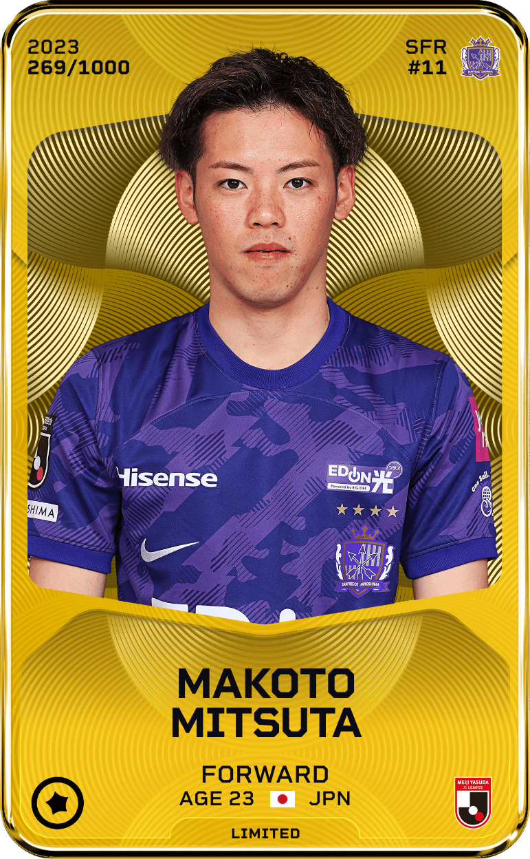 Makoto Mitsuta 2023-24 • Limited 269/1000
