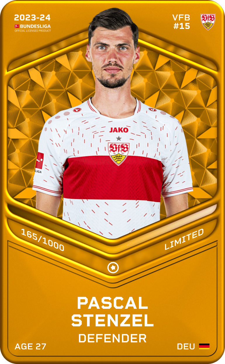 Pascal Stenzel 2023-24 • Limited 165/1000