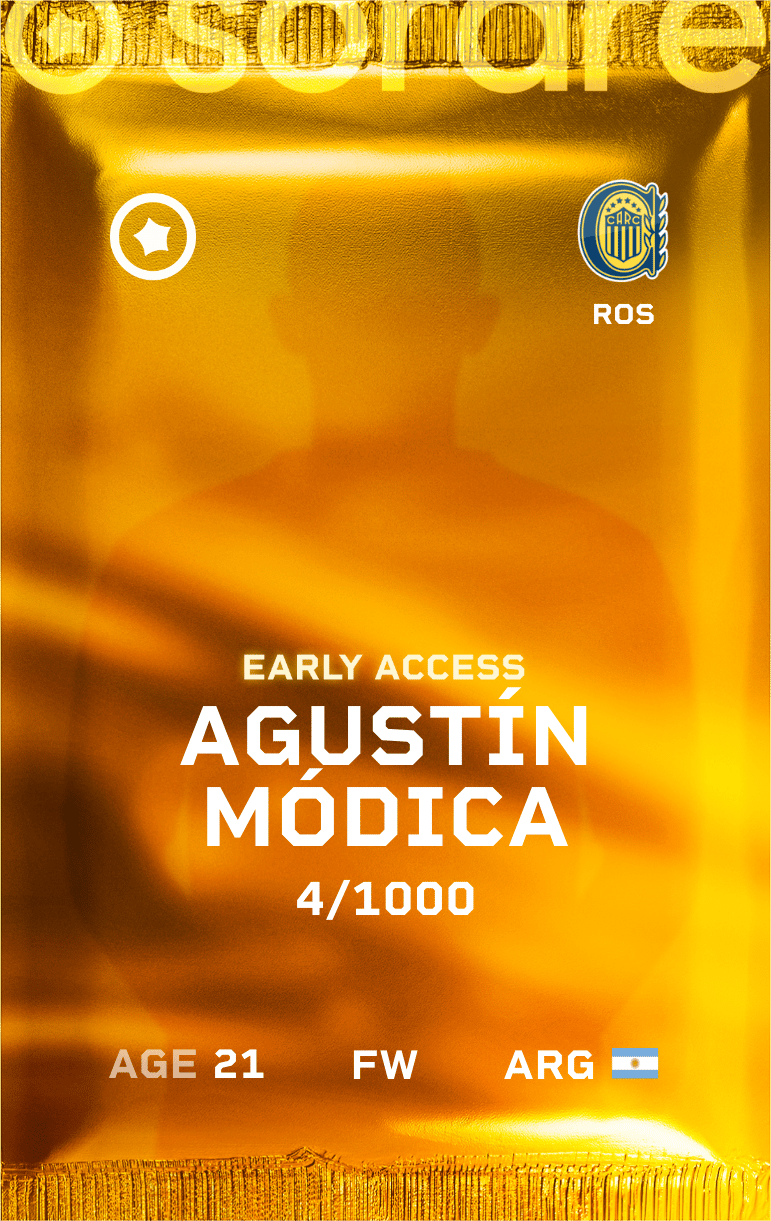 Agustín Módica 2025-26 • Limited 4/1000