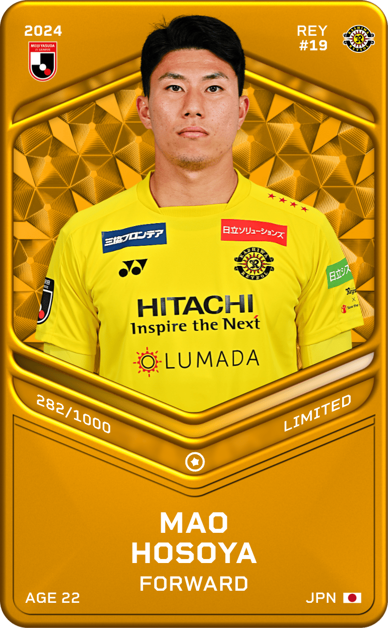Mao Hosoya 2024-25 • Limited 282/1000