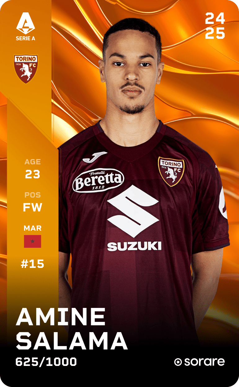 Amine Salama 2024-25 • Limited 625/1000