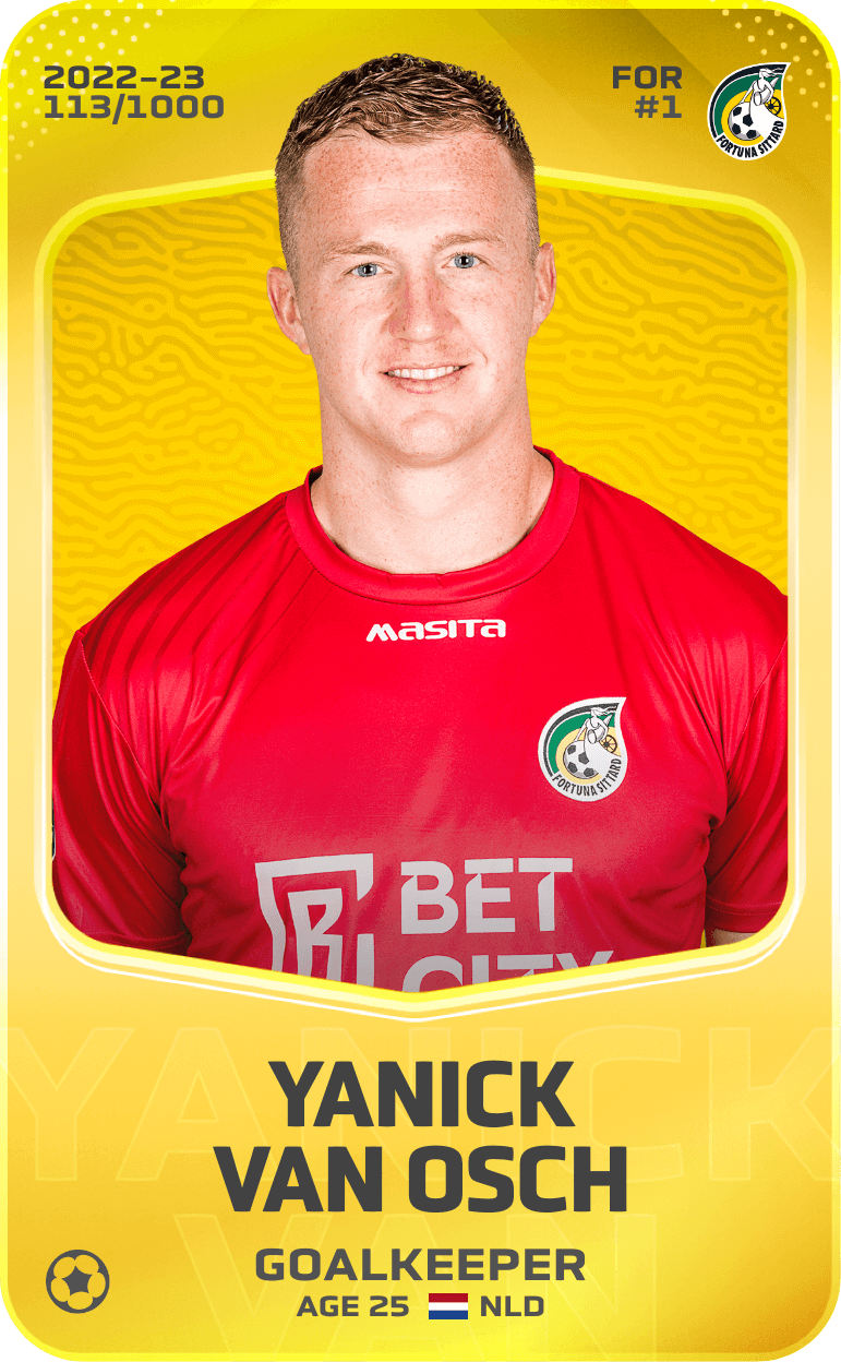 Yanick van Osch 2022-23 • Limited 113/1000