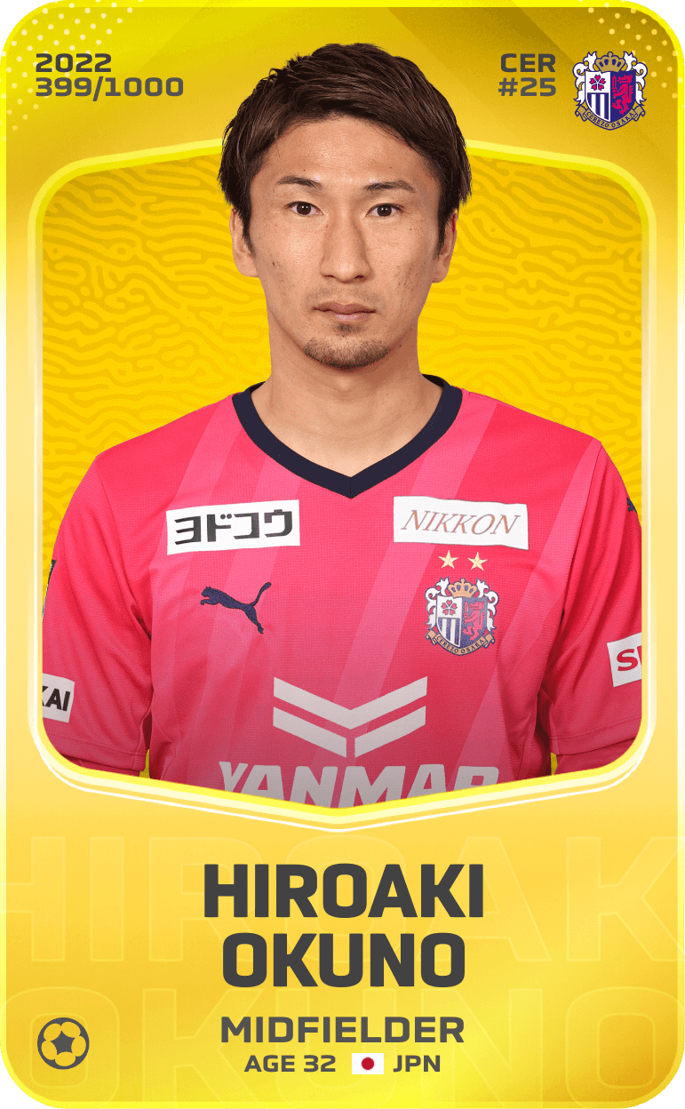 Hiroaki Okuno 2022-23 • Limited 399/1000