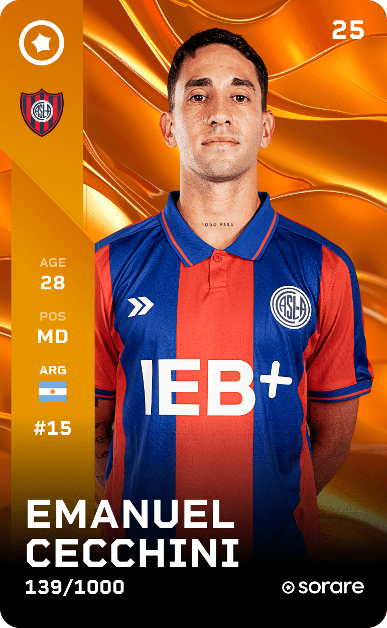 Emanuel Cecchini 2025-26 • Limited 139/1000