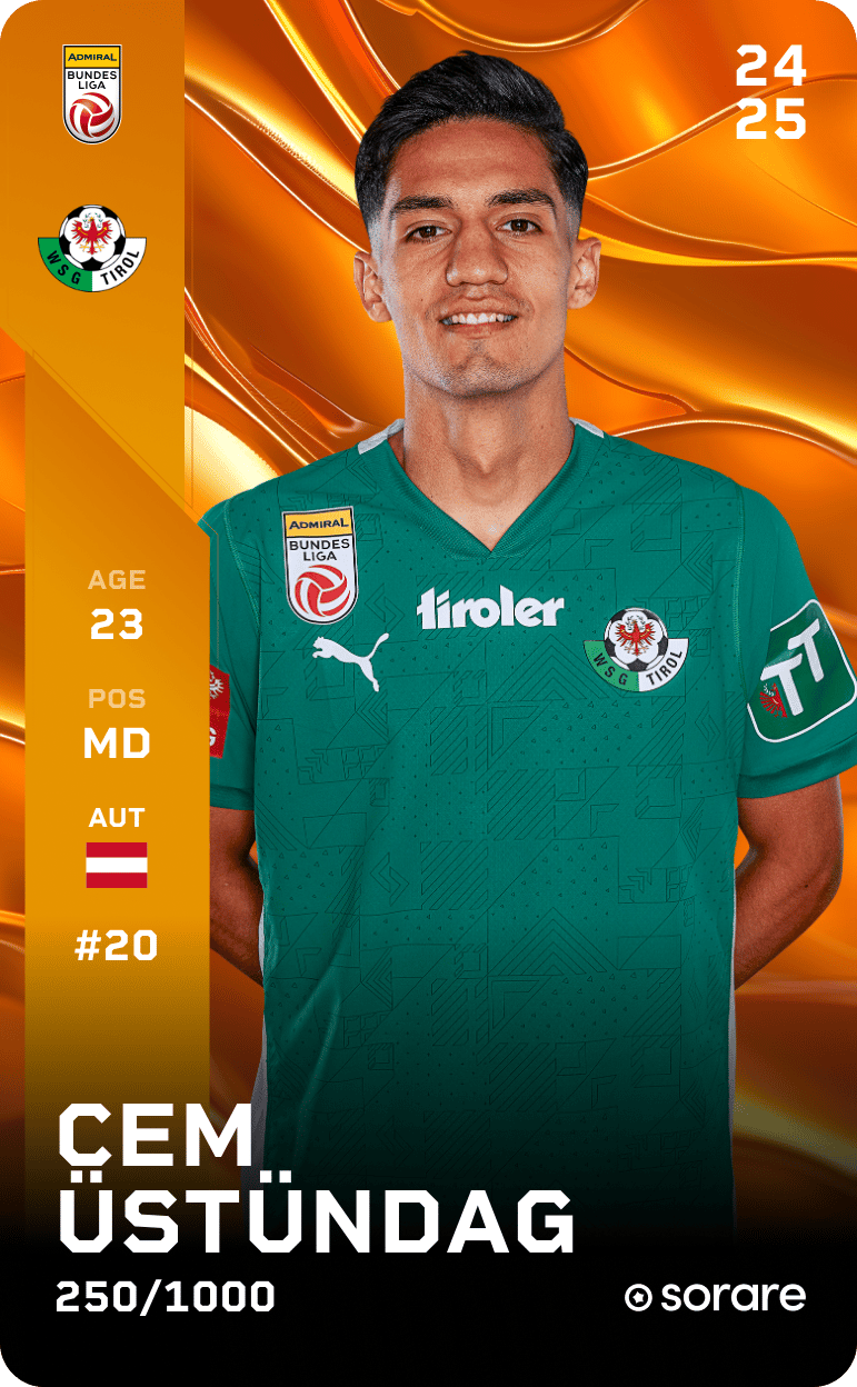 Cem Üstündag 2024-25 • Limited 250/1000