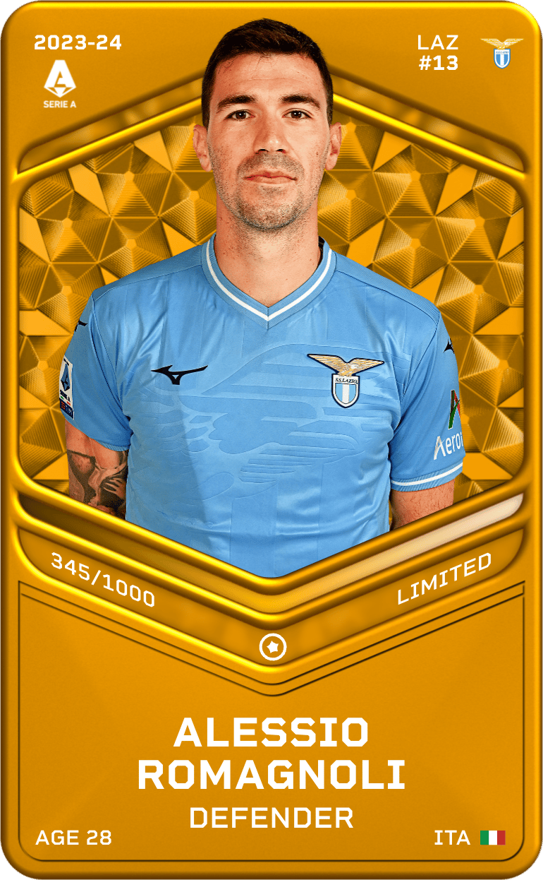 Alessio Romagnoli 2023-24 • Limited 345/1000